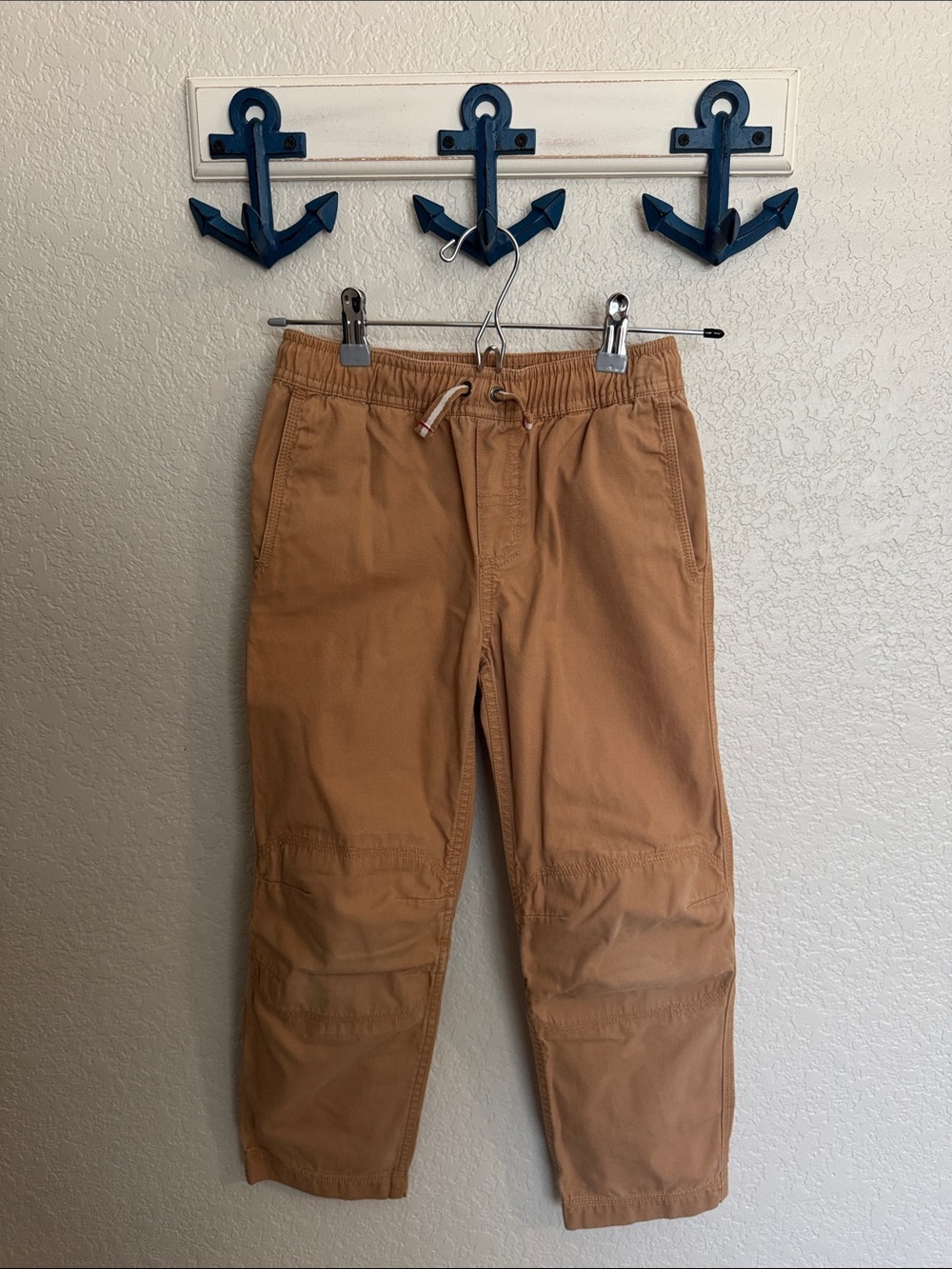 Double Knee Pants In Cotton Twill